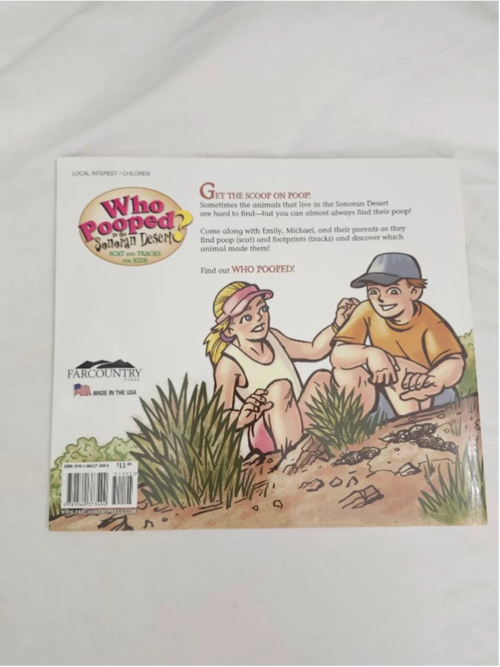 Boys Farcounrty Press Kids Book Who Pooped in the Sonoran Desert One Size Brown
